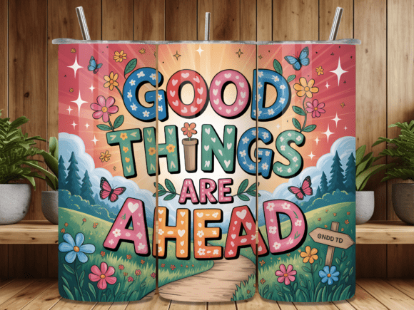 Download Good Things Are Ahead Tumbler Wrap - Premium Resources